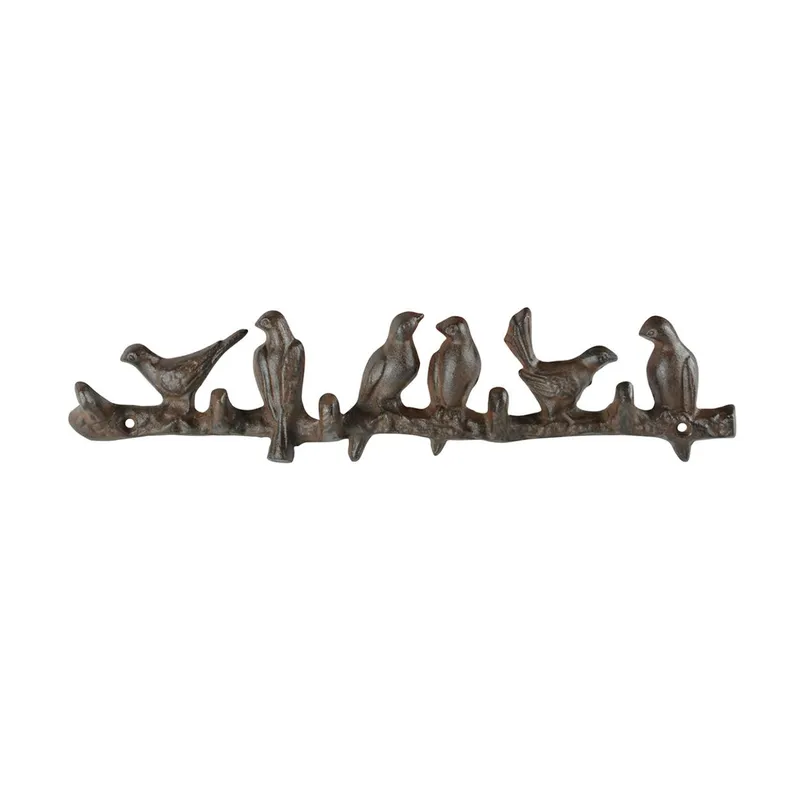 Wieszak Żeliwny Ptaki 43 cm