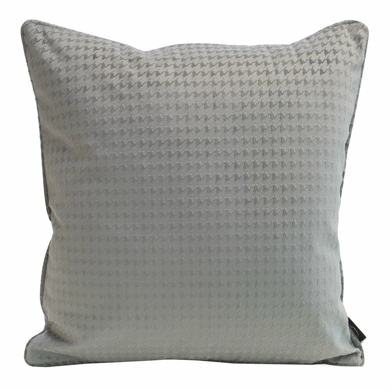 Poszewka AMELIA 40x40 cm Welwet - Szary