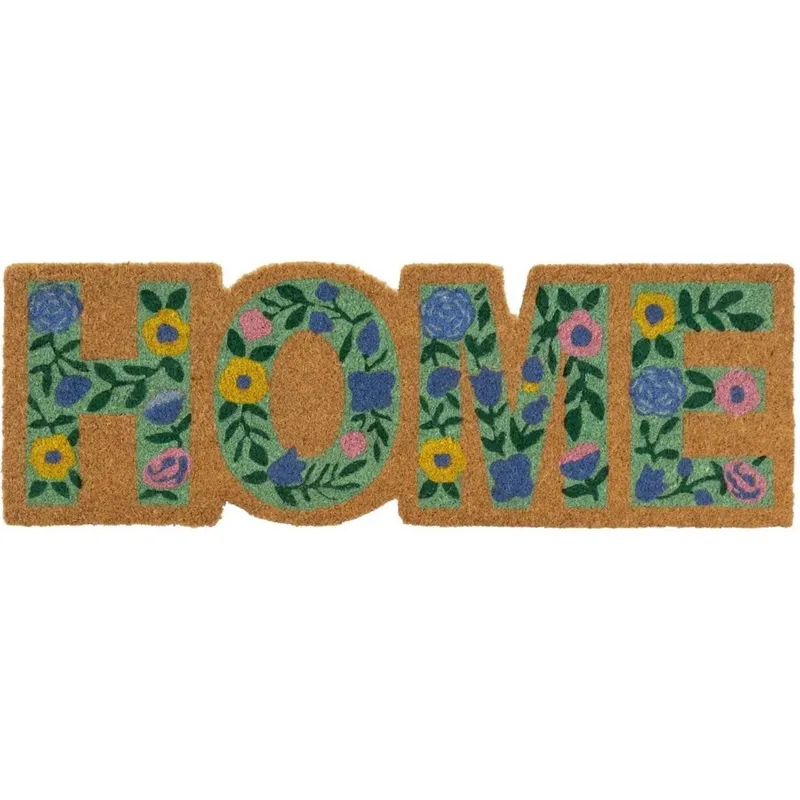 Wycieraczka Kokosowa HOME Kwiatowa 75x25 cm