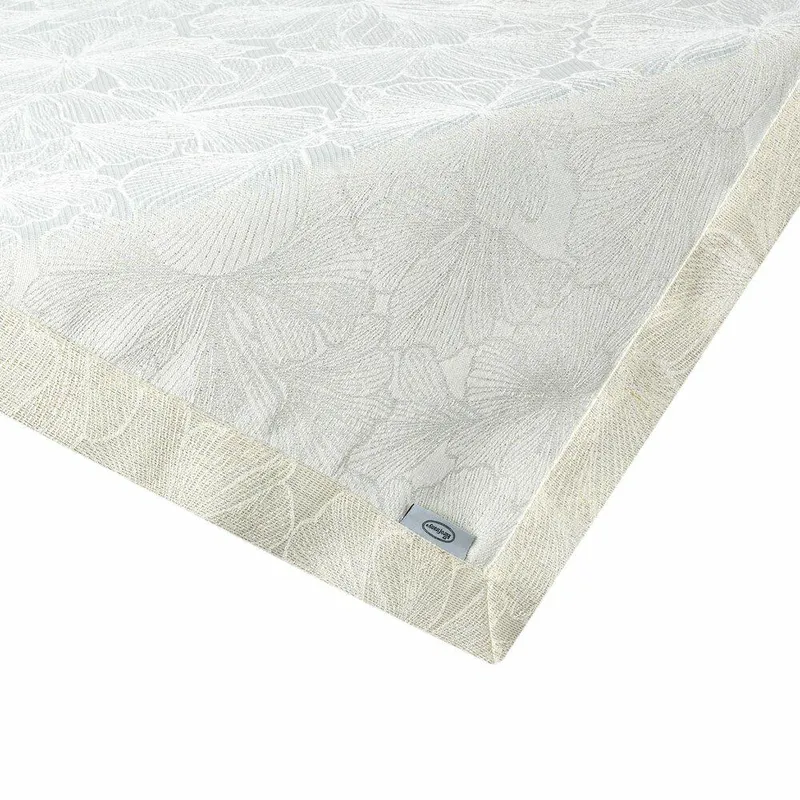 Obrus LILIAN 85x85 cm Liście - Kremowy
