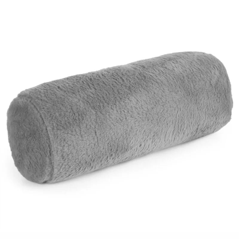 Wałek Futrzany NINA 15x45 cm - Srebrny