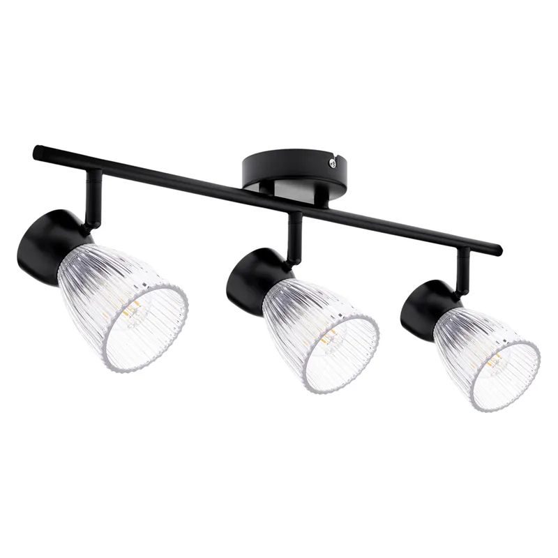 Lampa Sufitowa Spot BEST Szklany - Czarny