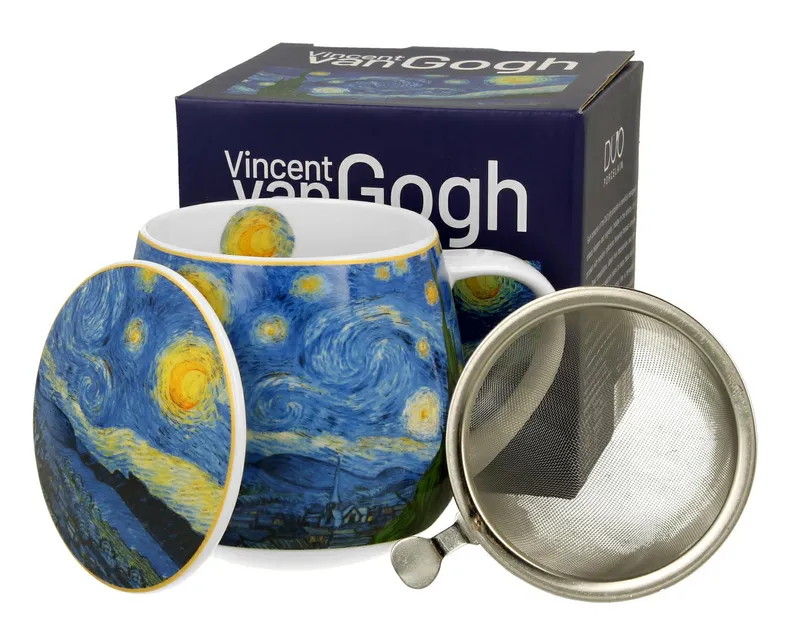Kubek Z Zaparzaczem Van Gogh Starry