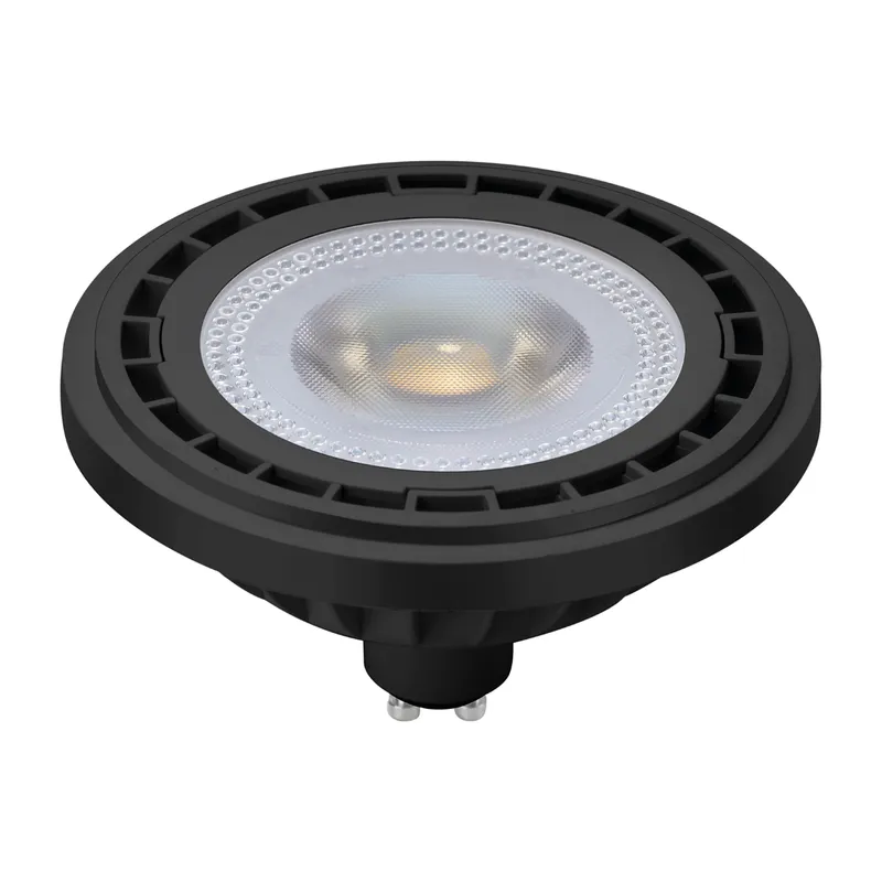 Żarówka LED 10W AR111 GU10 - Czarny