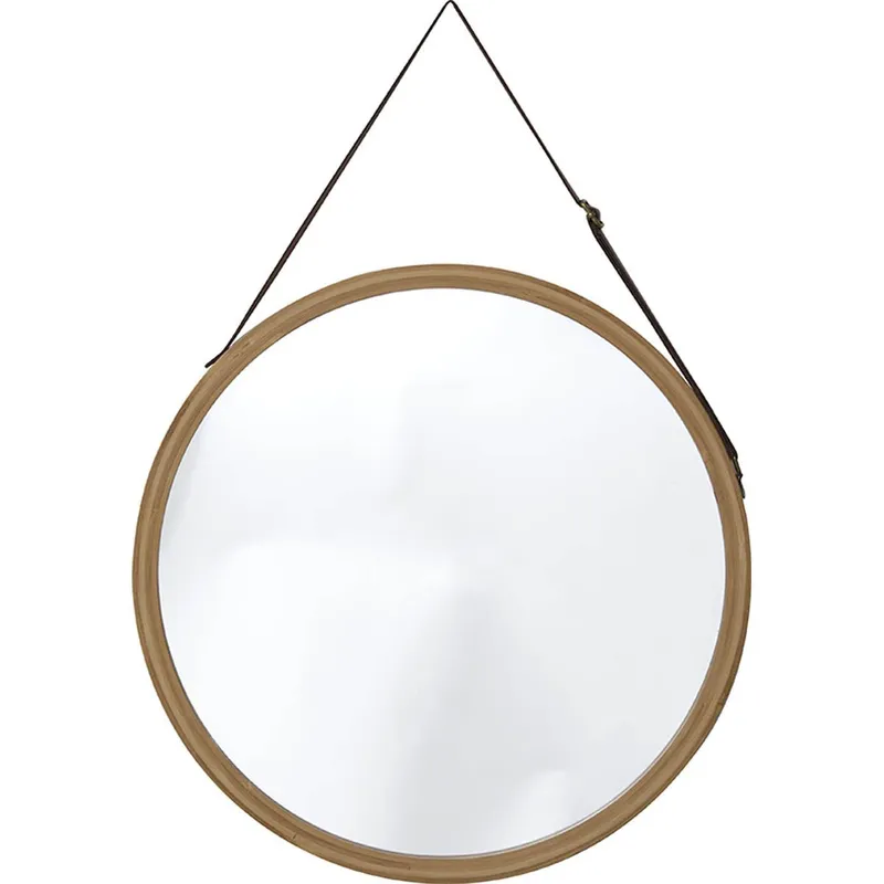 Wiszące Lustro Okrągłe 38 cm Amora