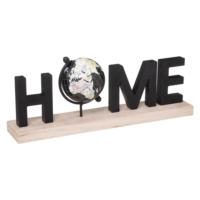 Stojąca Dekoracja Home Z Globusem