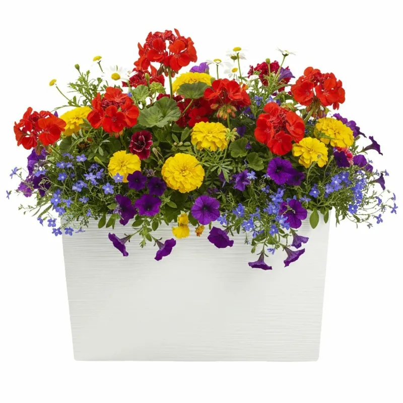Donica Bloom Riflo H36,2X56,1CM - Kremowy