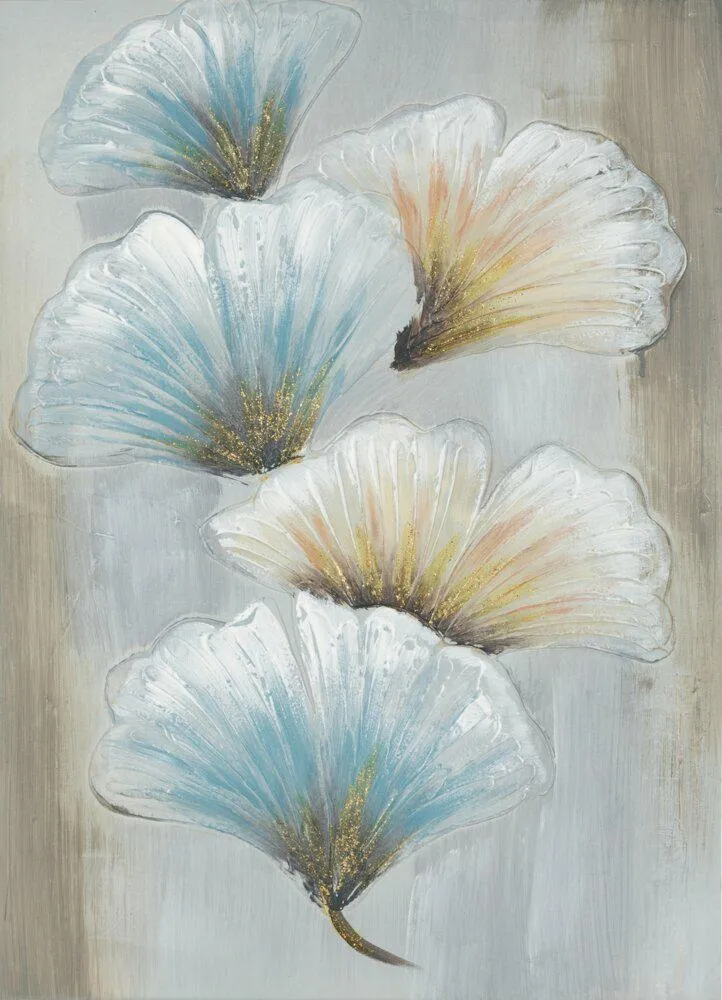 Obraz 528B 50x70 cm Liście Miłorzębu