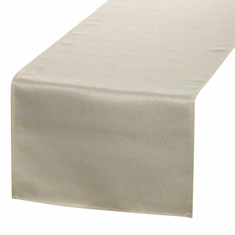 Bieżnik SPARKLE 40x180 cm - Kremowy