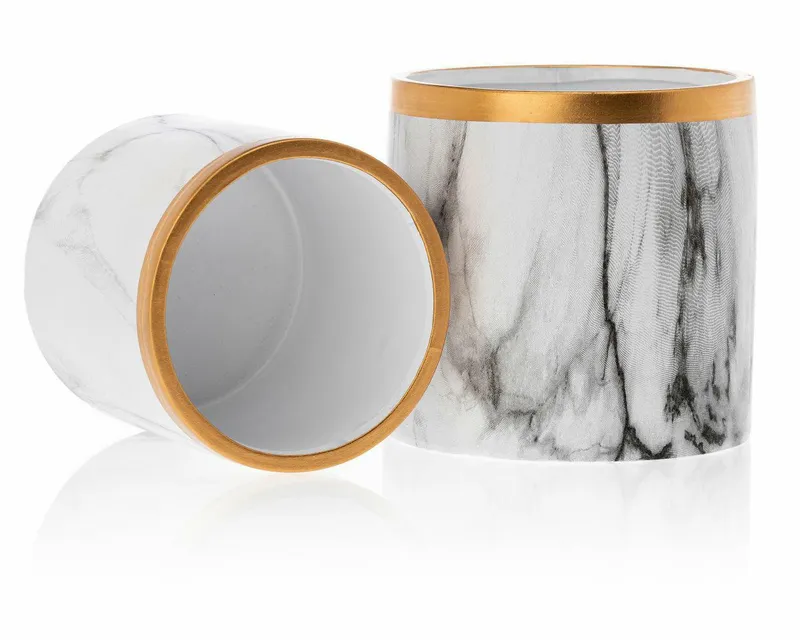 Dwie Doniczki Sona Marbling 11 cm