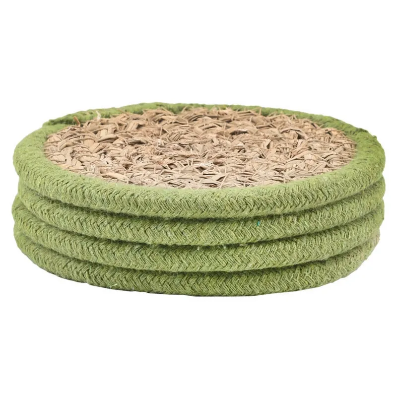 Podkładki Pod Kubek 4 szt. Gaia Green