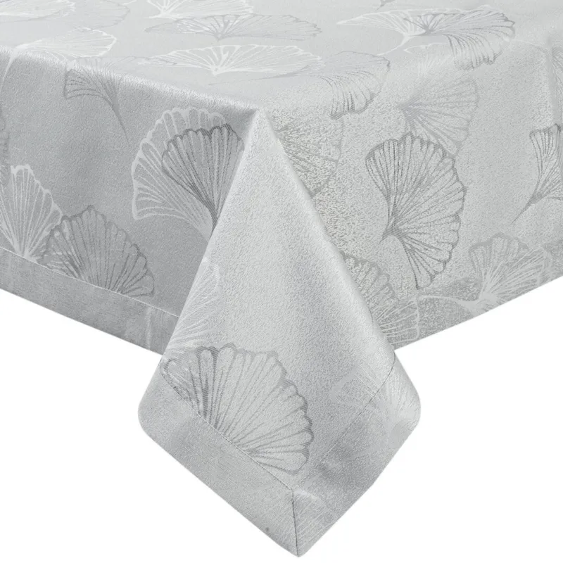 Obrus Plamoodporny Diana 145x350 cm - Szary