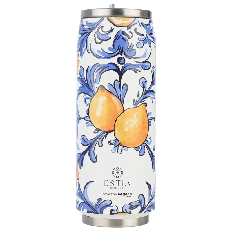 Kubek Termiczny Ze Słomką 500 ml Amalfi Coast