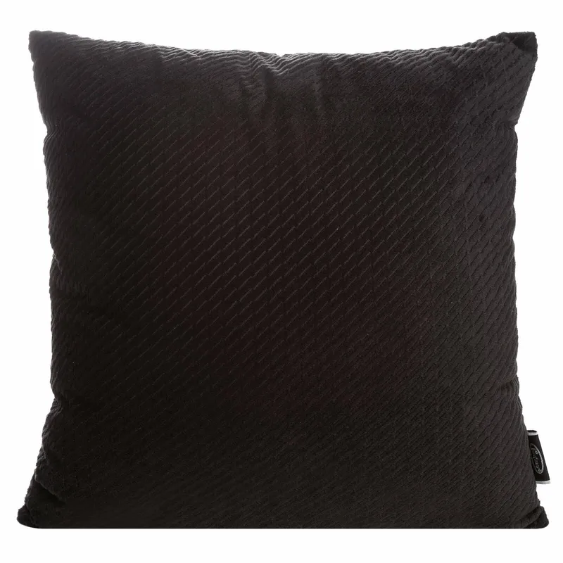 Poszewka ELIZA 40x40 cm Velvet - Czarna