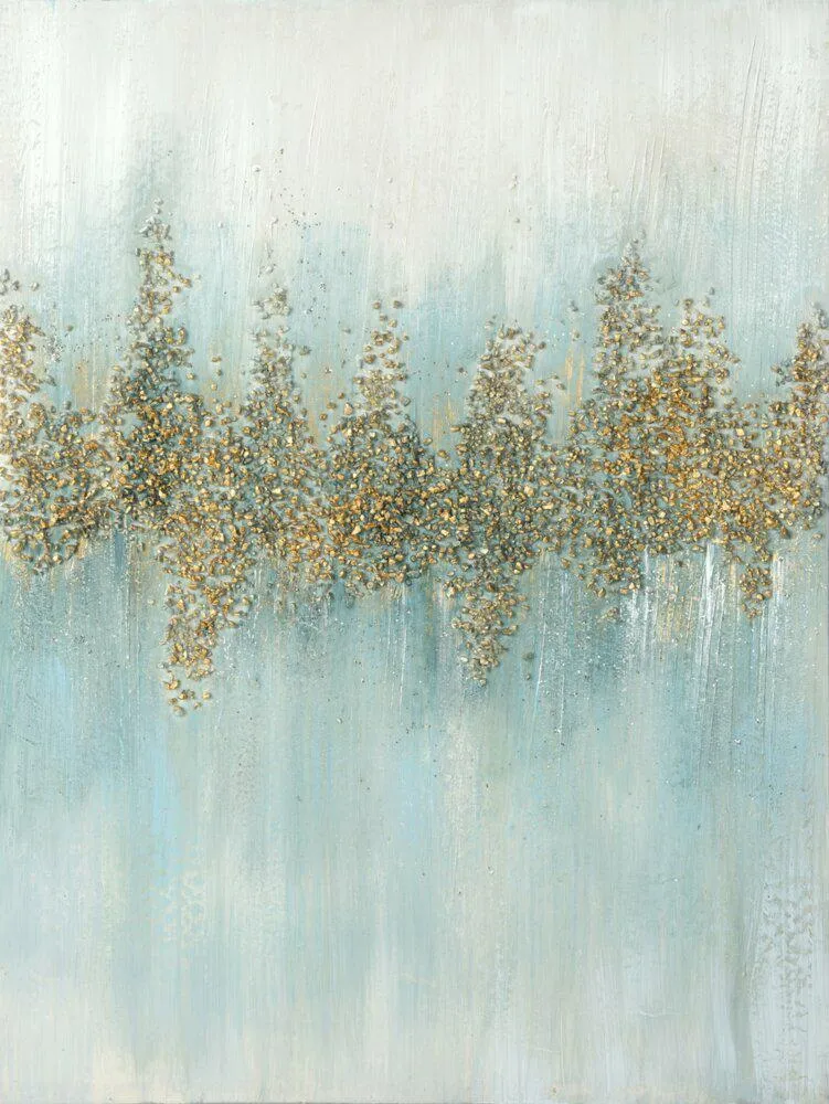 Obraz 444B 60x80 cm Abstrakcja - Niebieska
