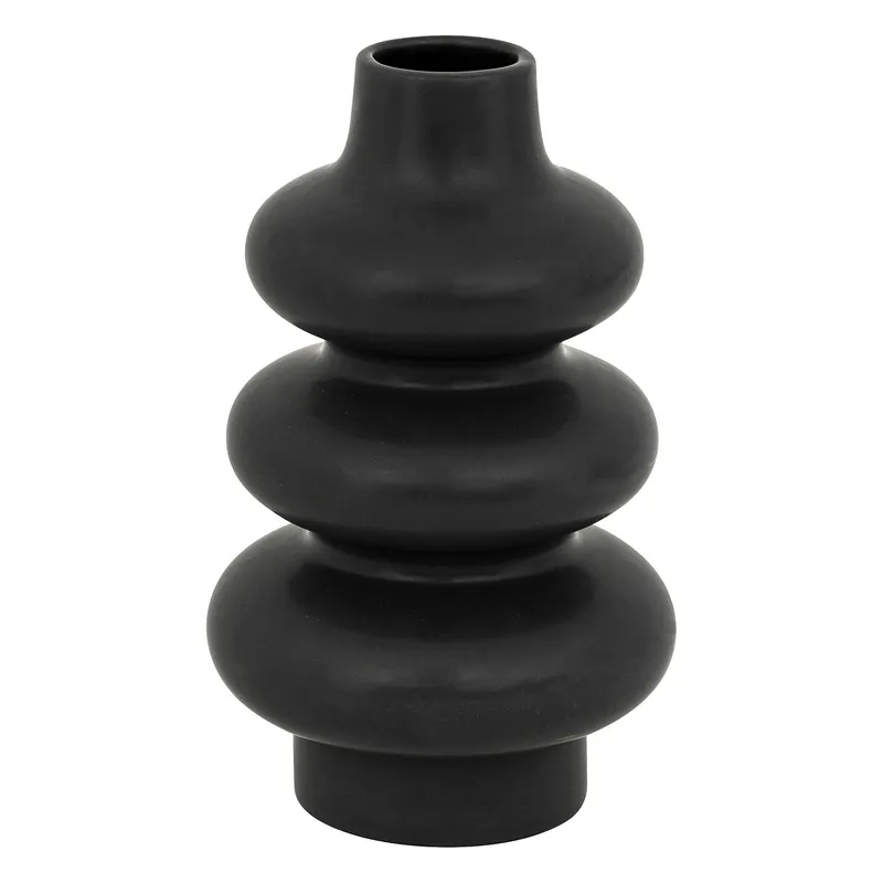 Ceramiczny Wazon Clothlide - Czarny