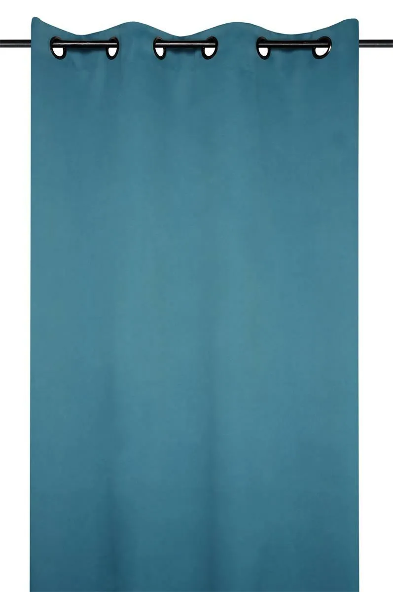 Zasłona NOTTE 135x250 Zaciemni - Niebieska