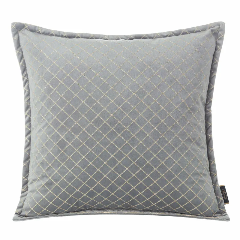 Poszewka KIM 45x45 Srebrna Złota Nitka