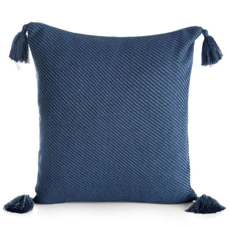 Poszewka POLY 05 45x45 Chwosty - Granatowa