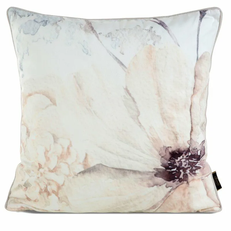 Poszewka VELVET/128 45x45 Kwiaty