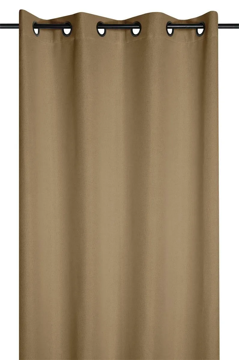 Zasłona PORTLAND 140x260 Camel 100% Blac