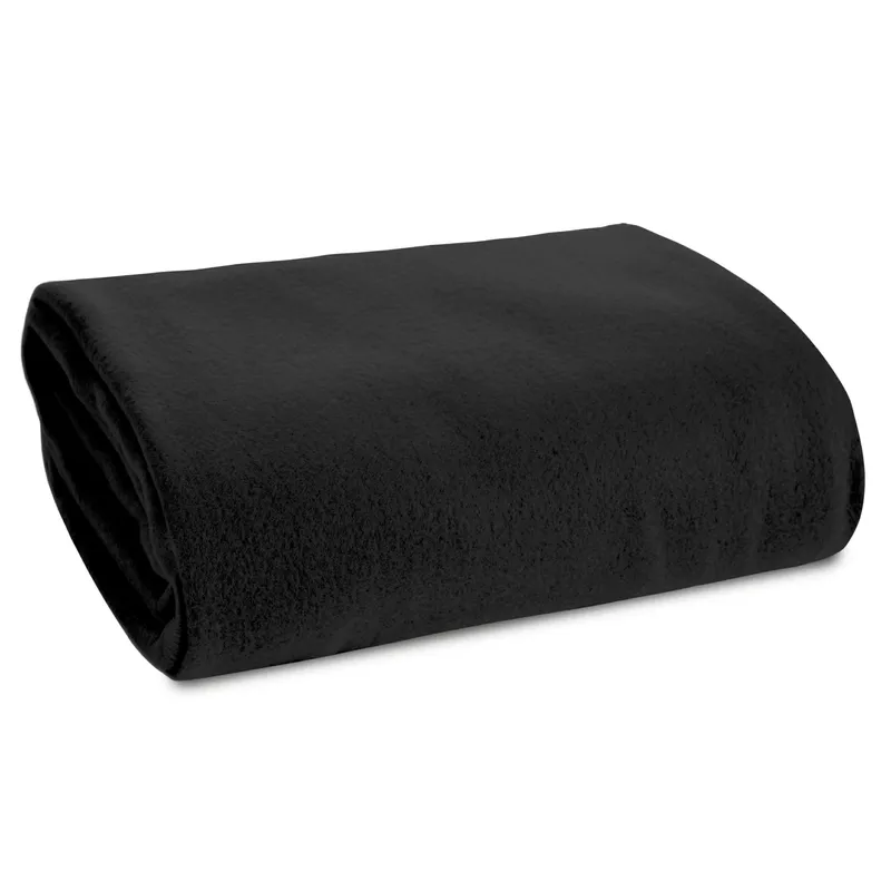 Koc POLAR 150x200 cm Polarowy - Czarny