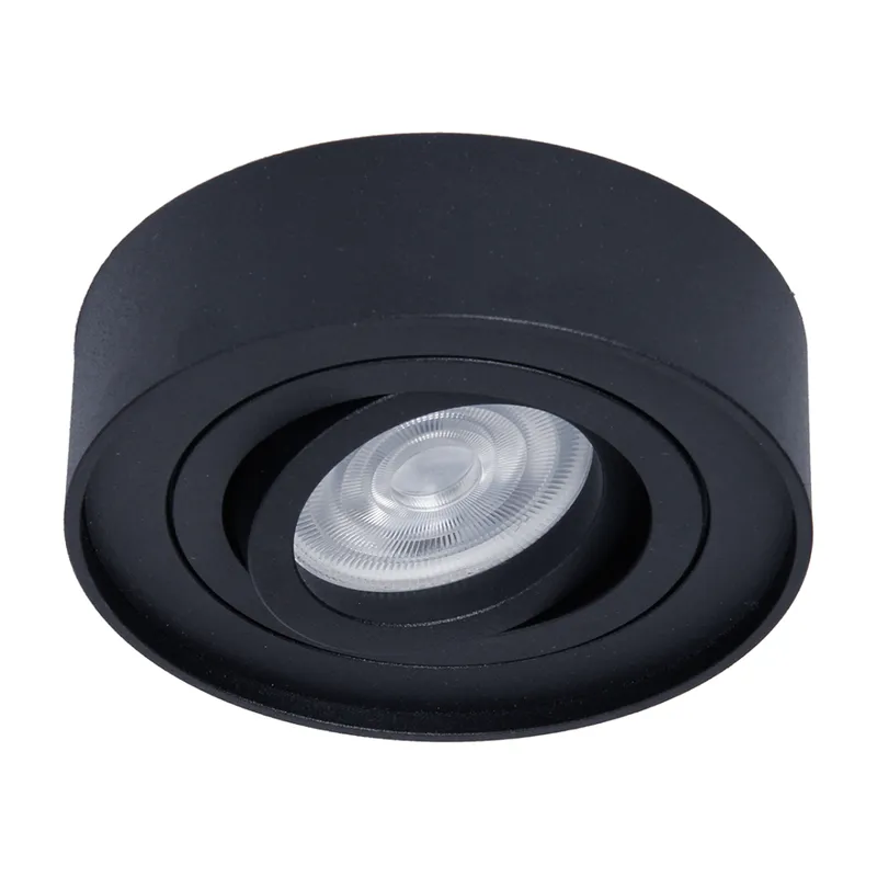 Lampa Wpuszczana Oczko NUSA Round - Czarna