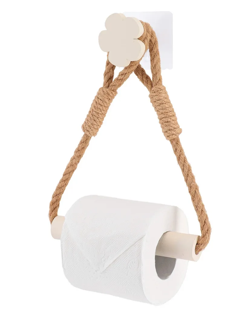 Uchwyt Na Papier Toaletowy FLOWER Ivory