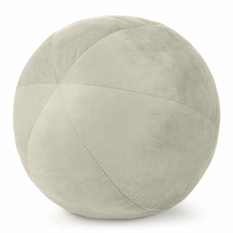 Poduszka GAJA 4 O24 cm Velvetowa - Kremowa