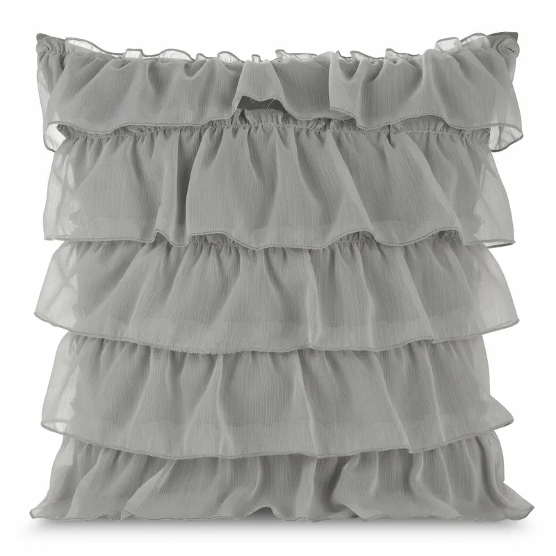 Poszewka DAISY 45x45 cm Stalowa Falbana