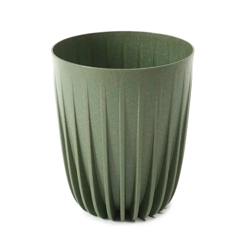 Donica Stripped ECO Wood 19XH23 - Zielona