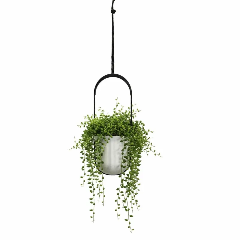 Donica Wisząca AERA HANG Recykling 17,9 cm - Kremowa