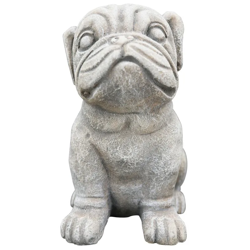 Figurka Psa Z Cementu H19 cm