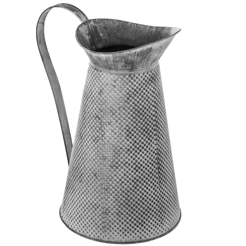 Dekoracyjny Dzbanek Z Metalu 28 cm