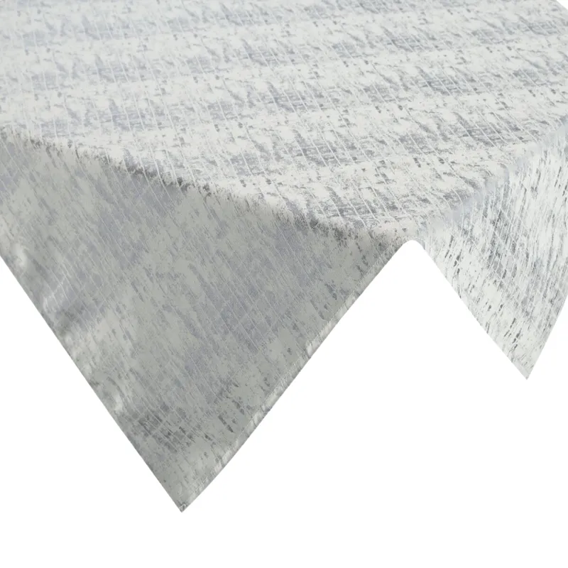 Obrus Alina 140x300 cm - Srebrny