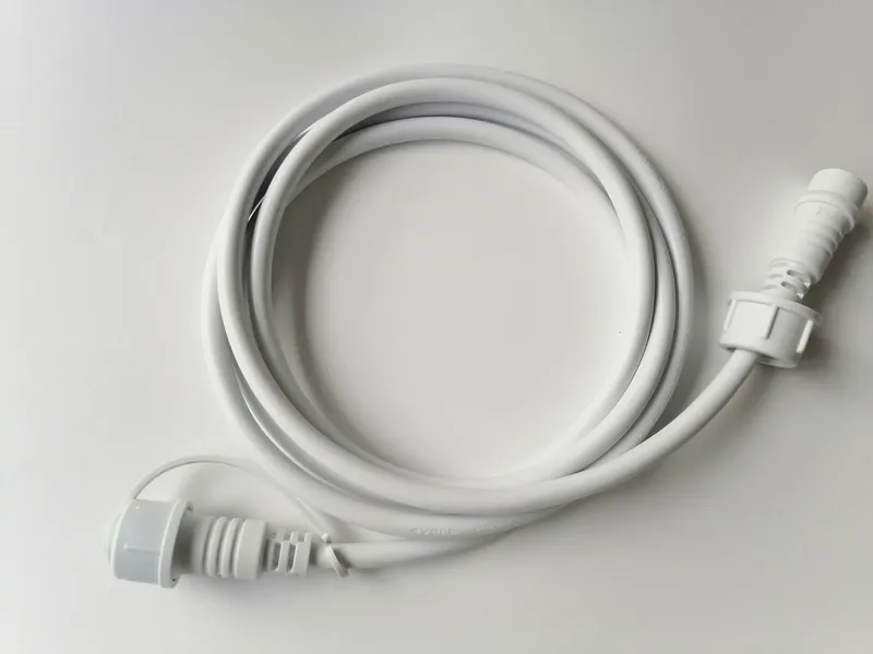 Kabel Zasilający Girlandy 2m - Biały