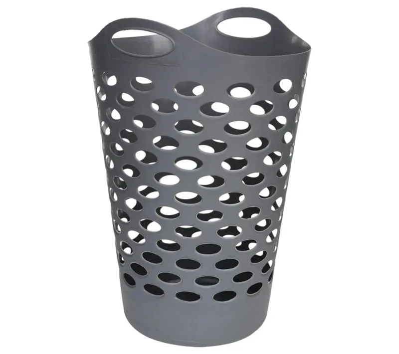Kosz Na Pranie Flex 60 l Wykonany - Szary