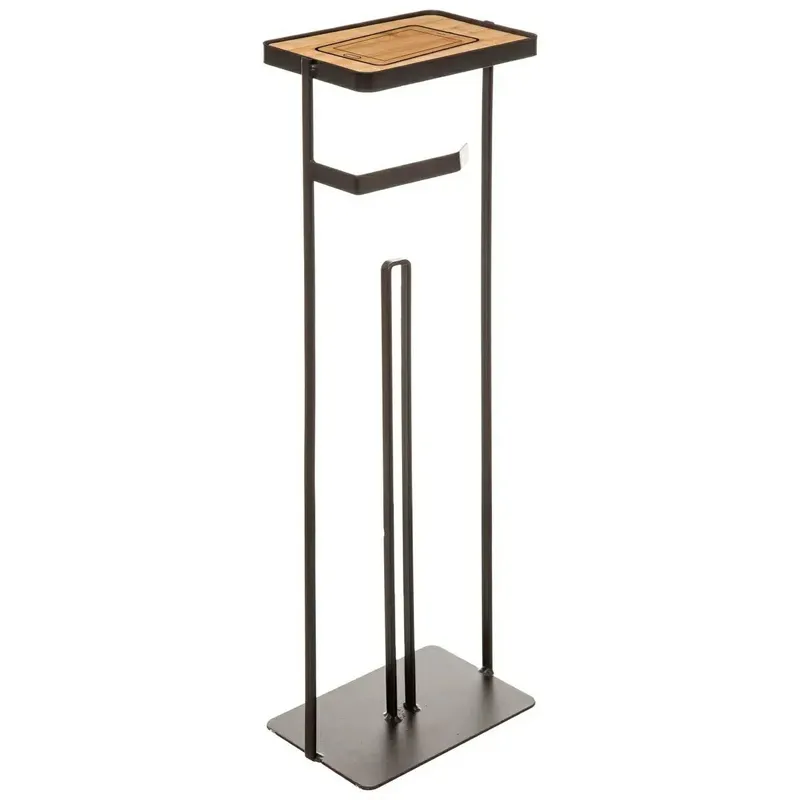 Stojak Na Papier Toaletowy Modern Black