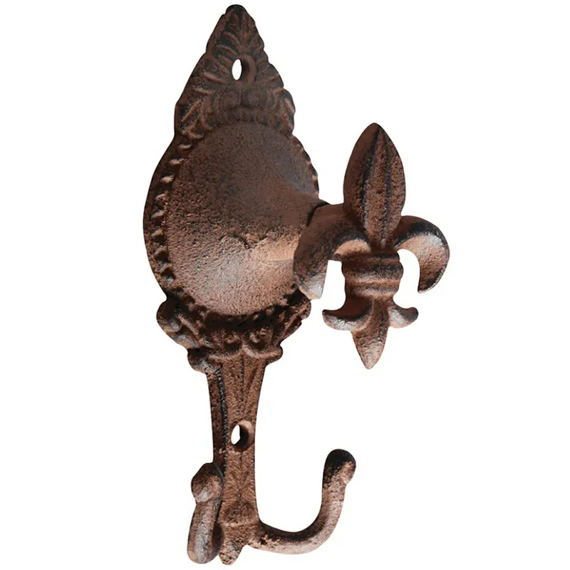 Uchwyt Żeliwny Rustykalny Lilia 13,9 cm