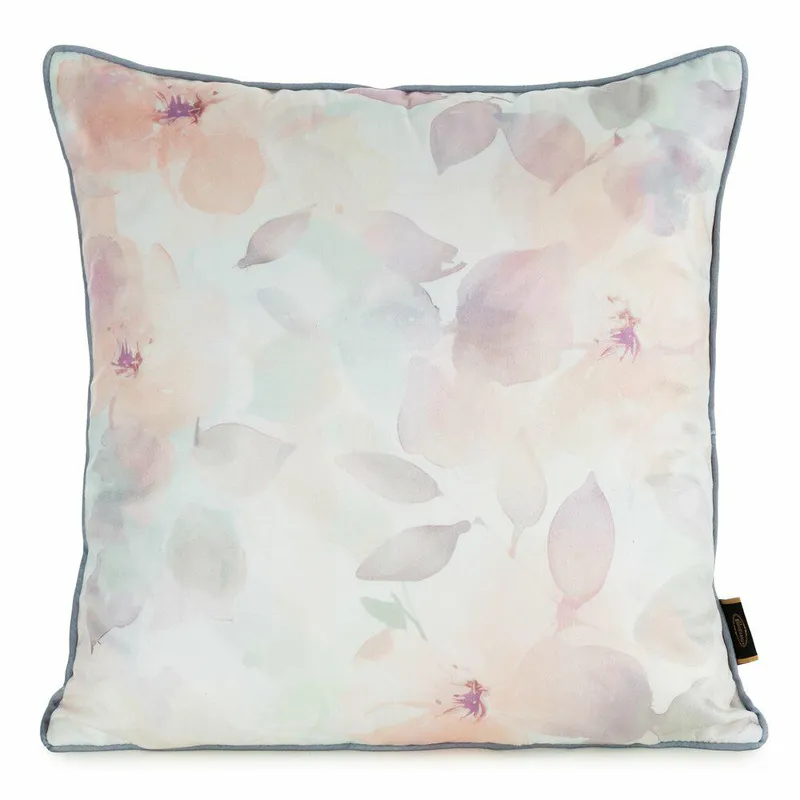 Poszewka VELVET/148 45x45 Pastelowe Kwia