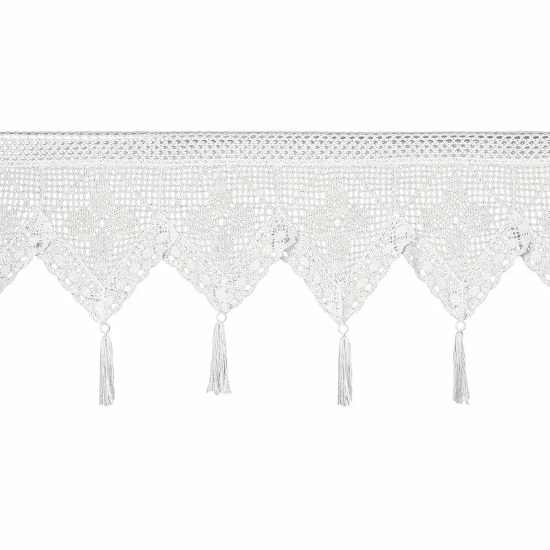 Zazdrostka MARTHA 30x150 Koronkowa - Biała