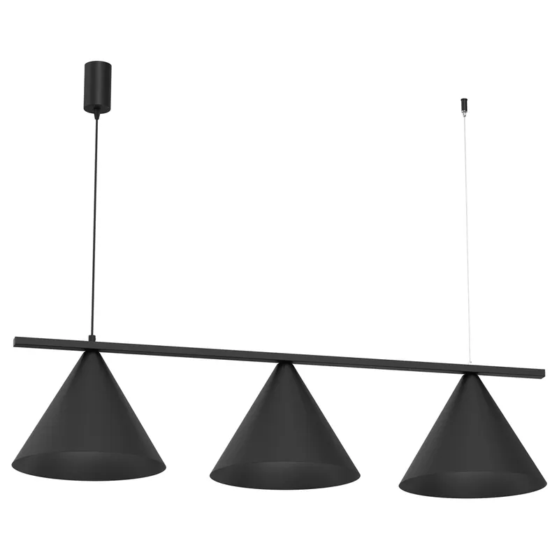 Lampa Wisząca CAPITAL Metalowa - Czarna
