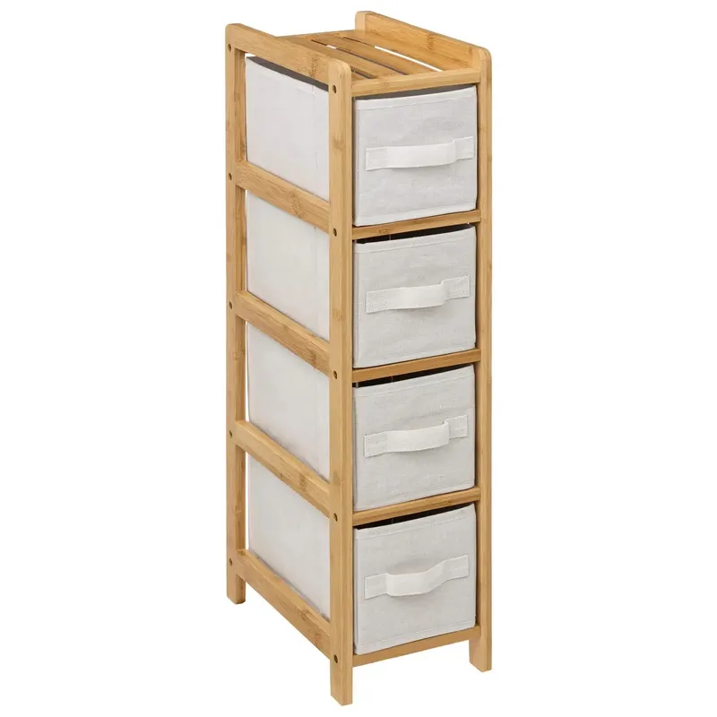Regał Łazienkowy Z 4 Koszami Tidy Box