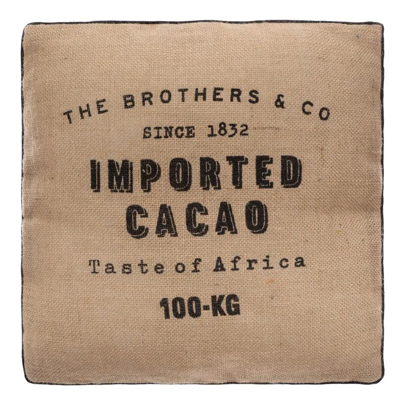 Jutowa Poduszka Do Siedzenia Cacao