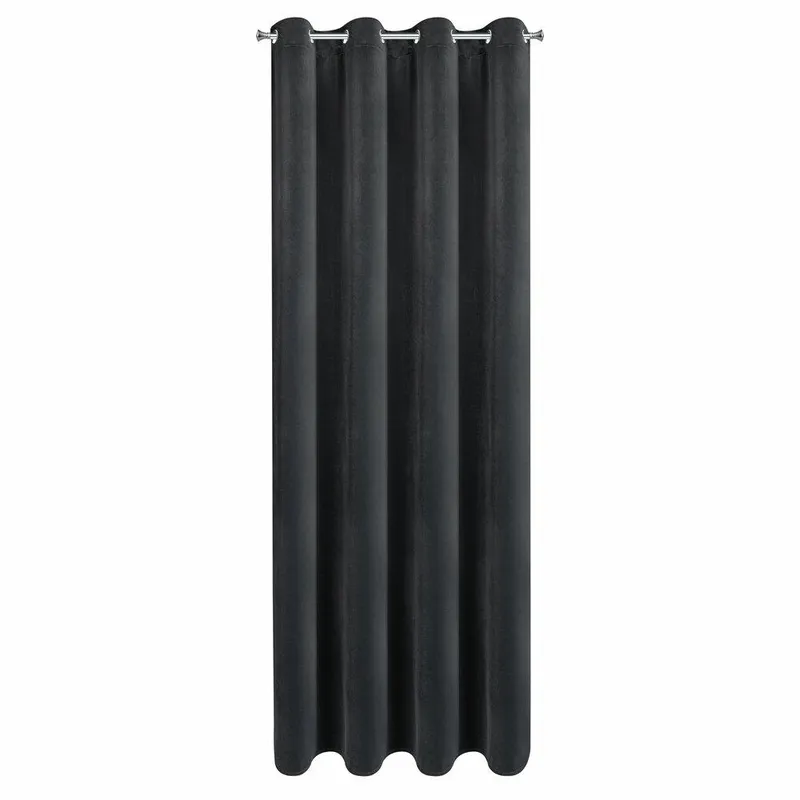 Zasłona NITA 140x250 Blackout - Czarna