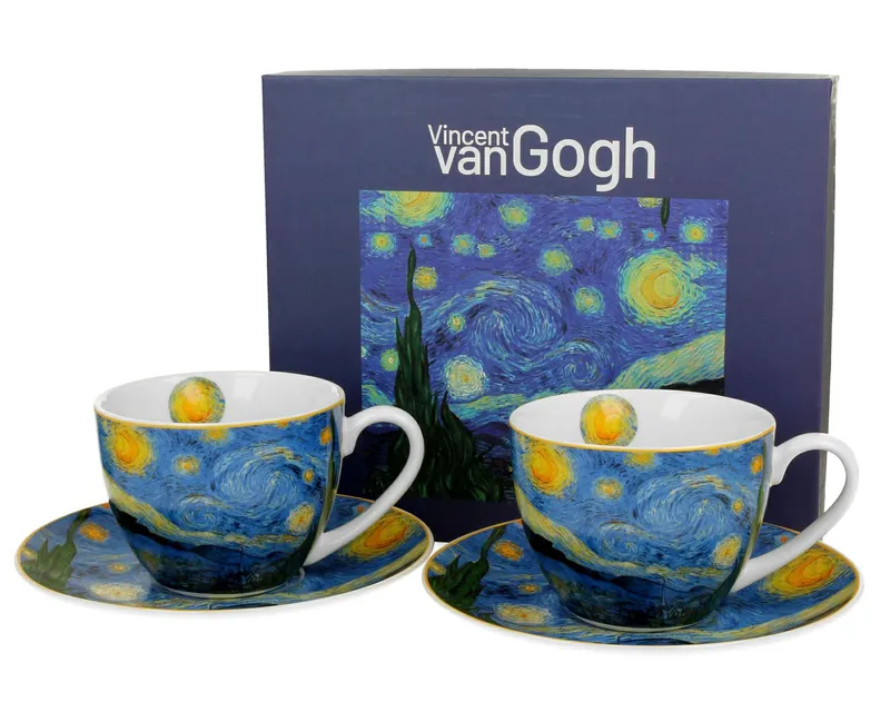 Zestaw 2 Filiżanek Van Gogh Starry Night