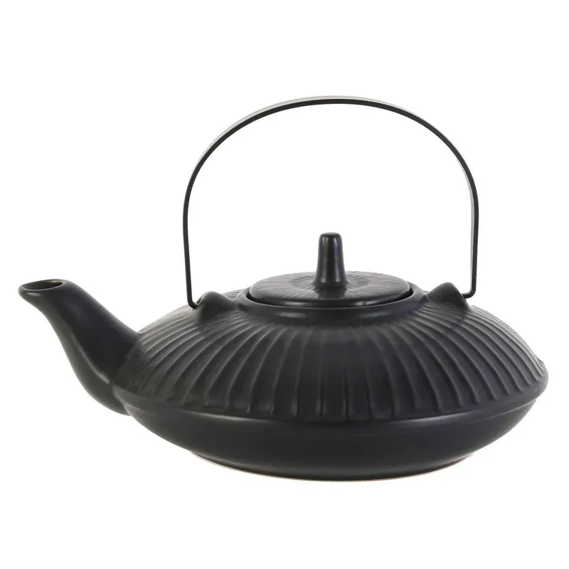 Ceramiczny Imbryk ZENKAI 600 ml - Czarny