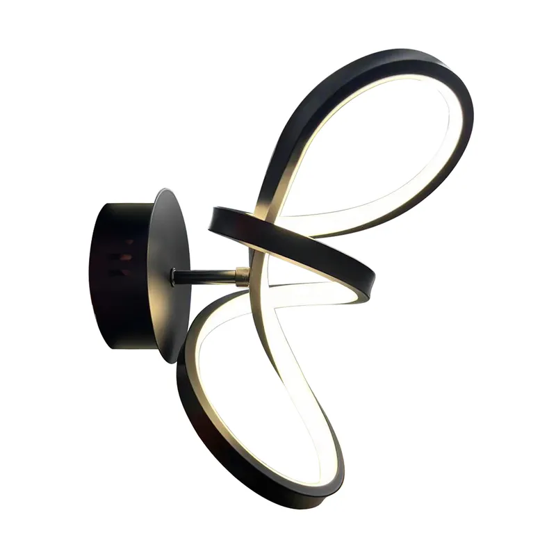 Kinkiet TESORO 15W LED 4000K - Czarny