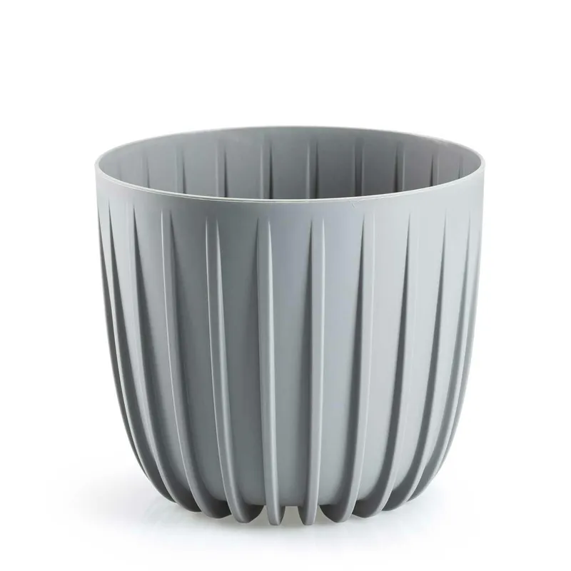 Donica Stripped Niska 18XH15,6 cm - Szara