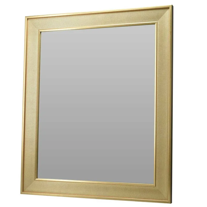 Lustro W Ozdobnej Ramie 50x60 cm - Złote